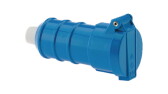 Розетка кабельная Schuko 16A 3p(2P+E) 250V IP54 синий 7409 I 7409-Bals I Bals - артикул 7409-Bals