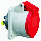 Розетка панельная прямая 32A 5p 400V 6h IP44 фланец 70 x 70 x 4 QC I 13896-Bals I Bals - артикул 13896-Bals