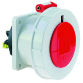 Розетка встраиваемая 16A 4р(3P+PE) 6h 400V IP67 75х75 QC 13739 I 13739-Bals I Bals - артикул 13739-Bals