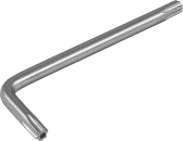 Ключ торцевой T-TORX® короткий с центрированным штифтом, T27H - артикул TTKS27