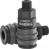 Муфта БРС европейского типа с наружней резьбовой частью BSPT 1/4‘‘ - артикул QCCSM14