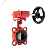 Затвор дисковый поворотный ЗПВС-FL(W)-3-500-MDV-E DN 500 PN 10 м/ф (с редукт.) - артикул BD01I73001