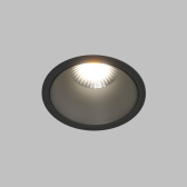Светильник встраиваемый IP20 7 Вт LED 3000 К черн. алюм - артикул DK4400-BK