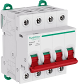 Systeme9 Выключатель нагрузки (ВН) 4P 63A 400В | S9S40463 | SE - артикул S9S40463