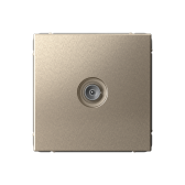 ArtGallery Шампань Розетка TV оконечная 1DB, механизм - артикул GAL000591
