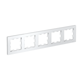 AtlasDesign Лотос 5-постовая Рамка, универсальная | ATN001305 | Systeme Electric - артикул ATN001305