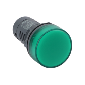 Сигнальная лампа SB7 моноблочная 22мм зеленая LED 220В AC/DC | SB7EV03MPU | SE - артикул SB7EV03MPU