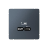 ArtGallery Грифель Розетка USB тип-С 65Вт высокоскор.заряд. QC, PD, механизм - артикул GAL000727