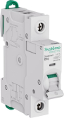 Systeme9 Автоматический выключатель (АВ) D 10A 1P 10kA 230В | S9F33110 | SE - артикул S9F33110