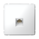 ArtGallery Белый Розетка компьютерная RJ45, кат. 6A, механизм - Systeme Electric, артикул GAL000186