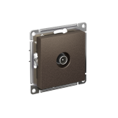 AtlasDesign Мокко Розетка TV проходная 4DB, механизм | ATN000692 | SE - артикул ATN000692