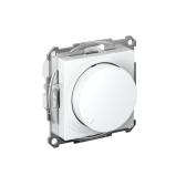 AtlasDesign Лотос Светорегулятор (диммер) повор-нажим, LED, RC, 400Вт, механизм | ATN001323 | Systeme Electric - артикул ATN001323