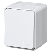 AtlasDesign PROFI IP54 О/У 1-клавишный кнопочный Выключатель 10 АХ, БЕЛЫЙ | ATN540115 | Systeme Electric - артикул ATN540115
