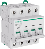 Systeme9 Автоматический выключатель (АВ) C 1.6A 4P 6kA 400В | S9F22472 | SE - артикул S9F22472