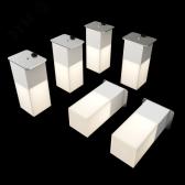 Светильник светодиодный RVE-LBX-LUMO60-PLAZA5010-6-GR (Квадрат Грильято 6шт 40х40х100мм 14Вт встраиваемый 4000K Белый) - артикул RVE00003289