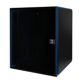 Шкаф настен. 19‘, 15U 600х600, дв. стек, чер. DR-600321 DATAREX - артикул DR-600321