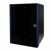 Шкаф настен. 19‘, 18U 600х600, дв. стек, чер. DR-600421 DATAREX - артикул DR-600421