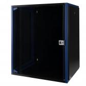 Шкаф настен. 19', 15U 600х450, дв. стек, чер. DATAREX - артикул DR-600311
