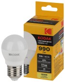 Лампа светодиодная P45-11W-830-E27 11Вт шар теплый белый свет | Б0057620 | Kodak - артикул Б0057620