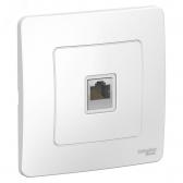 BLANCA скрытой установки розетка компьютерная RJ45, белый - артикул BLNIS045001