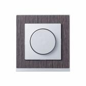 M-Pure Decor Рамка 1 пост венге/алюминий - артикул MTN4010-3671