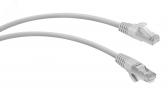 Патч-корд F/UTP категория 5е 2xRJ45 экранированный серый LSZH 3м WRline WR-PC-RJ45-FTP-5E-3-GY - артикул WR-PC-RJ45-FTP-5E-3-GY