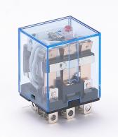 Промежуточное реле 3 контакта  с инд. LED 10А 12В AC ПР-102 DEKraft - артикул 23207DEK