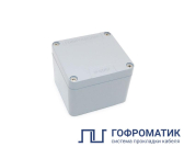 Коробка ответвительная алюминиевая 100х100х61 IP66/IP67  пустая | zeta30391 | Гофроматик - артикул zeta30391