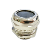 Кабельный ввод латунный NPT1 УТ1,5 (d кабеля 18-25 мм) | zeta30184 | ГОФРОМАТИК - артикул zeta30184