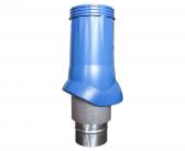 Выход вентиляционный пластиковый изолированный D125/160, цвет Blue - артикул VWO 125-160 Blue