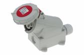 Розетка настенная 16A/400V/3P+E/IP67 - артикул CA1196