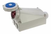 Розетка настенная 125A/230V/1P+N+E/IP67 - артикул CA1381