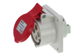 Розетка встраиваемая 16A/400V/3P+E/IP44, фланец 75x75 - артикул CA1390