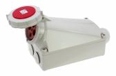 Розетка настенная 125A/400V/3P+E/IP67 - артикул CA139