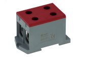 Клемма красная, 4 подключения 25-150мм 1000V 250/320А - артикул 00-00032756