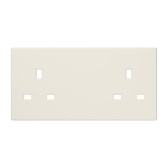 накладка розетки 13А двойной слоновая кость - артикул BS2522PL