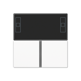 крышка к Room-controller, в сборе| A4093TSAWW |Jung - артикул A4093TSAWW