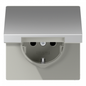 накладка для SCHUKO розетки| AL1520KLPL |Jung - артикул AL1520KLPL