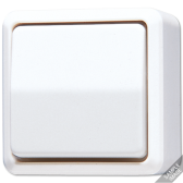Выключатель для накладного монтажа, универсальный; слоновая кость - артикул 606A