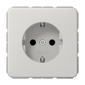 Штепсельная розетка SCHUKO 16A 250V~; светло-серая - артикул CD1520BFLG