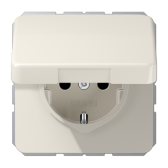 SCHUKO®-розетка 16 A / 250 B ~ с крышкой| CD1521BFKL |Jung - артикул CD1521BFKL