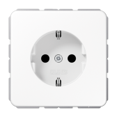 Штепсельная розетка SCHUKO 16A 250V~; белая - артикул CD1520BFWW