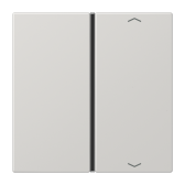 Клавиша для сенсорного модуля KNX, одиночная, светло-серая - артикул LS401TSAPLG
