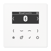 Цифровое радио DAB + с поддержкой Bluetooth| DABLSBTWW |Jung - артикул DABLSBTWW