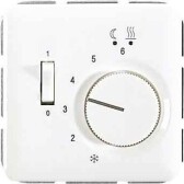 Накладка на термостат теплого пола FTR231U; термопласт; белый; CD500 - артикул CDFTR231PLWW