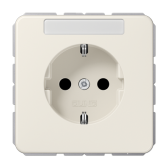 Штепсельная розетка SCHUKO 16A 250V~ с полем для надписи; слоновая кость - артикул CD1520BFNA
