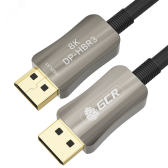 Оптический кабель DisplayPort 1.4, Ultra HD DP M на M, высокоскоростной, 5 м., черный - артикул 1000709748