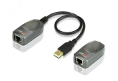 Удлинитель USB 60 метров, 1 порт, USB 2.0, RJ45 - артикул 1000351434