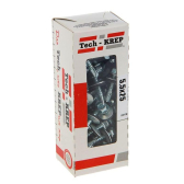 Саморез КР ZP св. 5,5х25 (60 шт) - коробка с окном ( 0,392 кг) | 124627 | Tech-KREP - артикул 124627