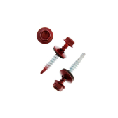 Саморез КР св. 4,8х35 RAL-3011 (тёмно-красный) (250 шт) - ведро ( 1,478 кг) | 103183 | Tech-KREP - артикул 103183